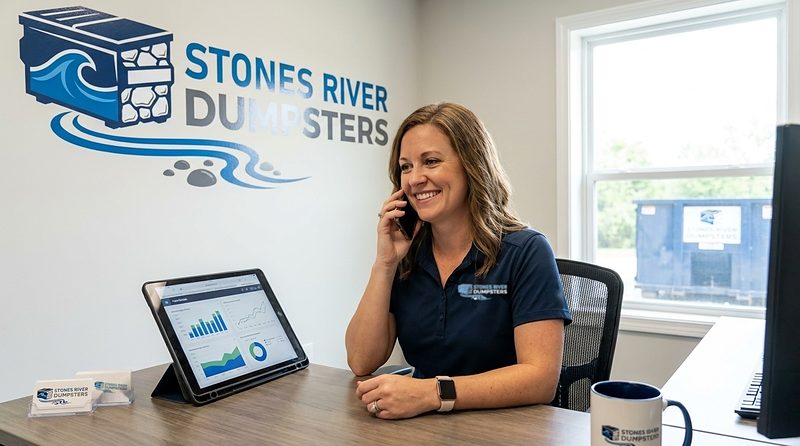 Stones River Dumpsters office in Murfreesboro
